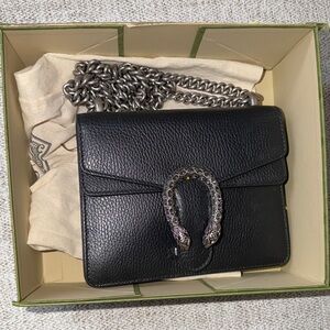 Gucci Calfskin Dionysus Medium Shoulder Bag